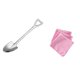 thumbnail image 1 of Cucharas de Acero Inoxidable BLESIY Juego de Cucharas de Pala Rosa Puntiagudo Plateado, 1 of 8