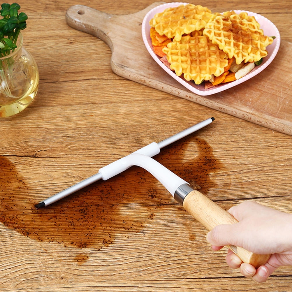 WEAVILUX Window Squeegee with Comfortable Grip Multi-Functional Cleaning Tool for Streak-Free Glass and