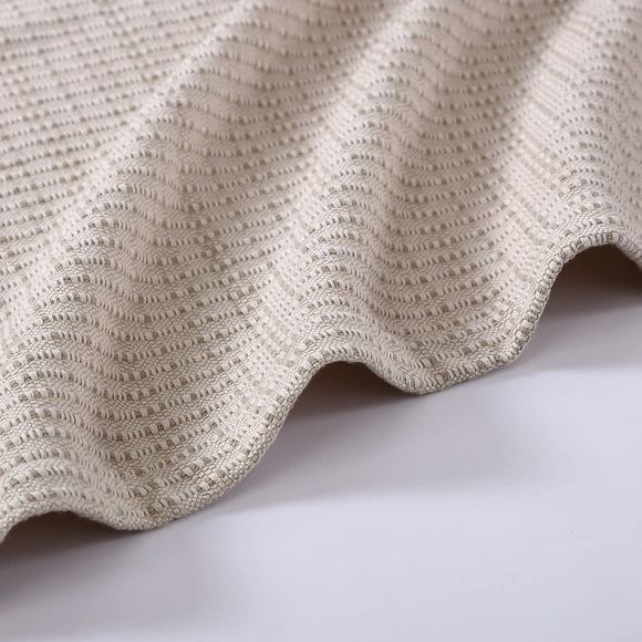 Tommy Bahama Bamboo Woven Cotton Blanket, Full/Queen,