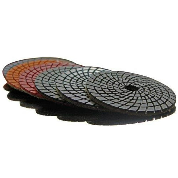 4" STADEA Granite Polishing Pad Grit 100 for Wet Sanding Polishing