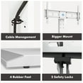 thumbnail image 5 of FITUEYES Modern Universal Floor TV Stand for TVs up to 80 inch Iron Base,Hold Up To 110 Lbs, 5 of 7