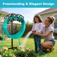 thumbnail image 7 of Garden Hose Holder, Freestanding Water Hose Holder, Detachable Heavy Duty Garden Organized Hanger for Outdoor Yard Lawn, 7 of 7