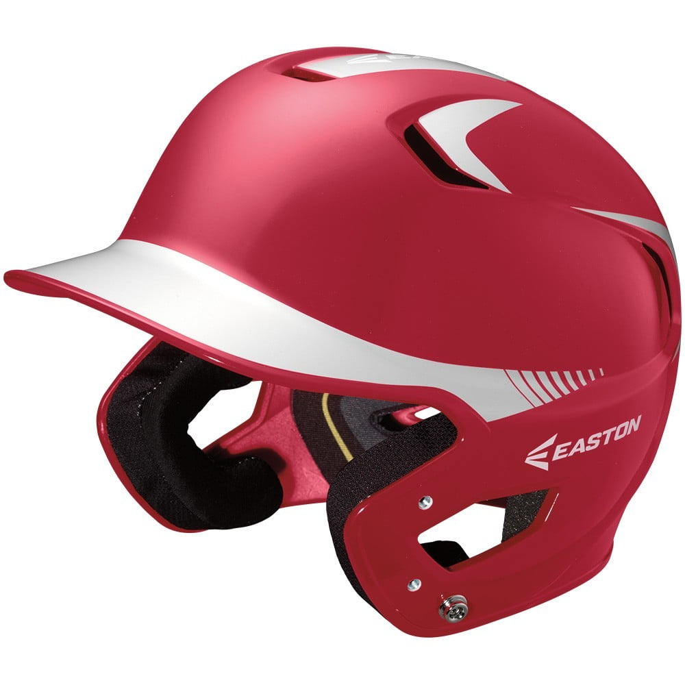 Easton Z5 A168086RDSL Batting Helmet Helmet Junior Red/Silver Walmart