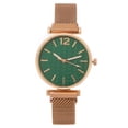 thumbnail image 3 of Resicozy Watch for Women Classic Round Dial Quartz Wristwatch Mesh Strap Bracelet Watch, 3 of 3