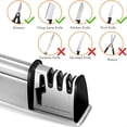thumbnail image 2 of Afiladores de Cuchillos, Accesorios Profesionales 4 en 1 para Cuchillos de Cocina de Chef, Herramienta para Afilar Cuchillas y Tijeras de Cocina., 2 of 5
