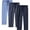 100% Cotton 3 Pack - C, variant on Onimisc Men's 100% Cotton Pajama Pants Lightweight Pjs Bottoms Sleepwear Bottom Pants with Pocket Drawstring 3-Pack