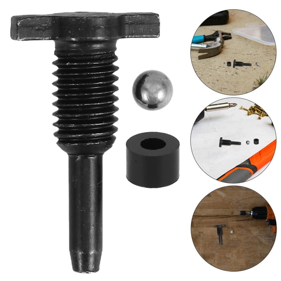 RENACLIPY Floor Jack Return Valve Black 1 Set Metal for Hydraulic Jack