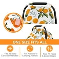 thumbnail image 4 of Baby Car Seat Cover, Infant Carseat Canopy Newborn Carrier Stroller Covers for Girls Boys, Lightweight Breathable Fit Summer Spring Autumn, 4 of 6