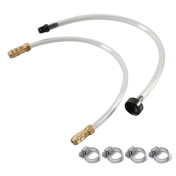 Marine Hydraulic Steering Bleed Kit Corrosion Resistant Bleeder set for Bubble Removal & Refill In Marine Application