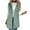 Green, variant on FNFHFY Long Fuzzy Fleece Vest for Women Open Front Sherpa Vests Hooded Fall Winter Sleeveless Sweater Cardigan Fluffy Waistcoat