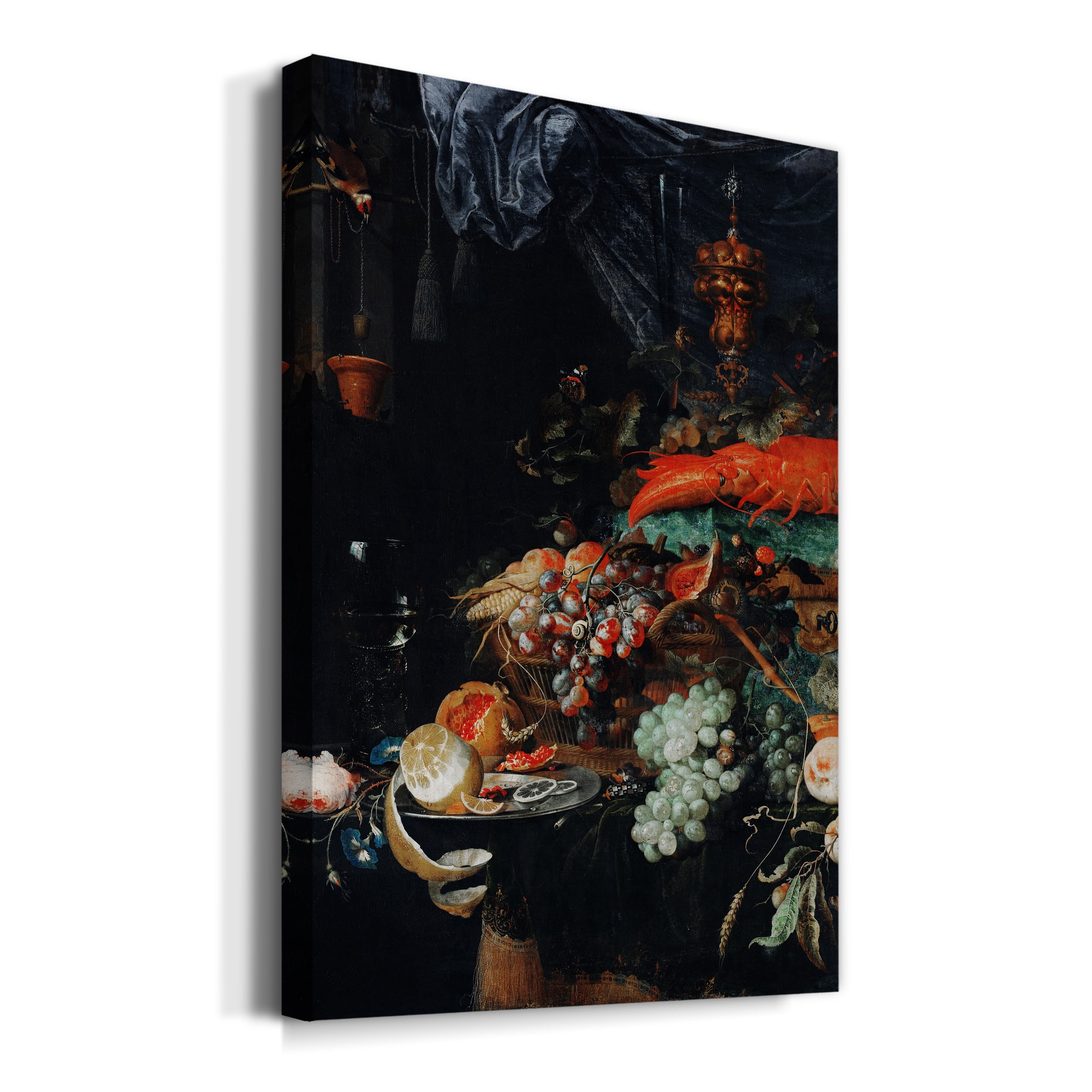 Fruits and Lobster Premium Gallery Wrapped Canvas - Ready to Hang - 18 x 27