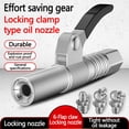 thumbnail image 6 of Heavy Duty Grease Injector Nozzle, Lock-On Tip for Grease Couplers, Stainless Steel Grease Gun, No Leak, Strong Lock for Automotive, Machinery Maintenance, 6 of 7