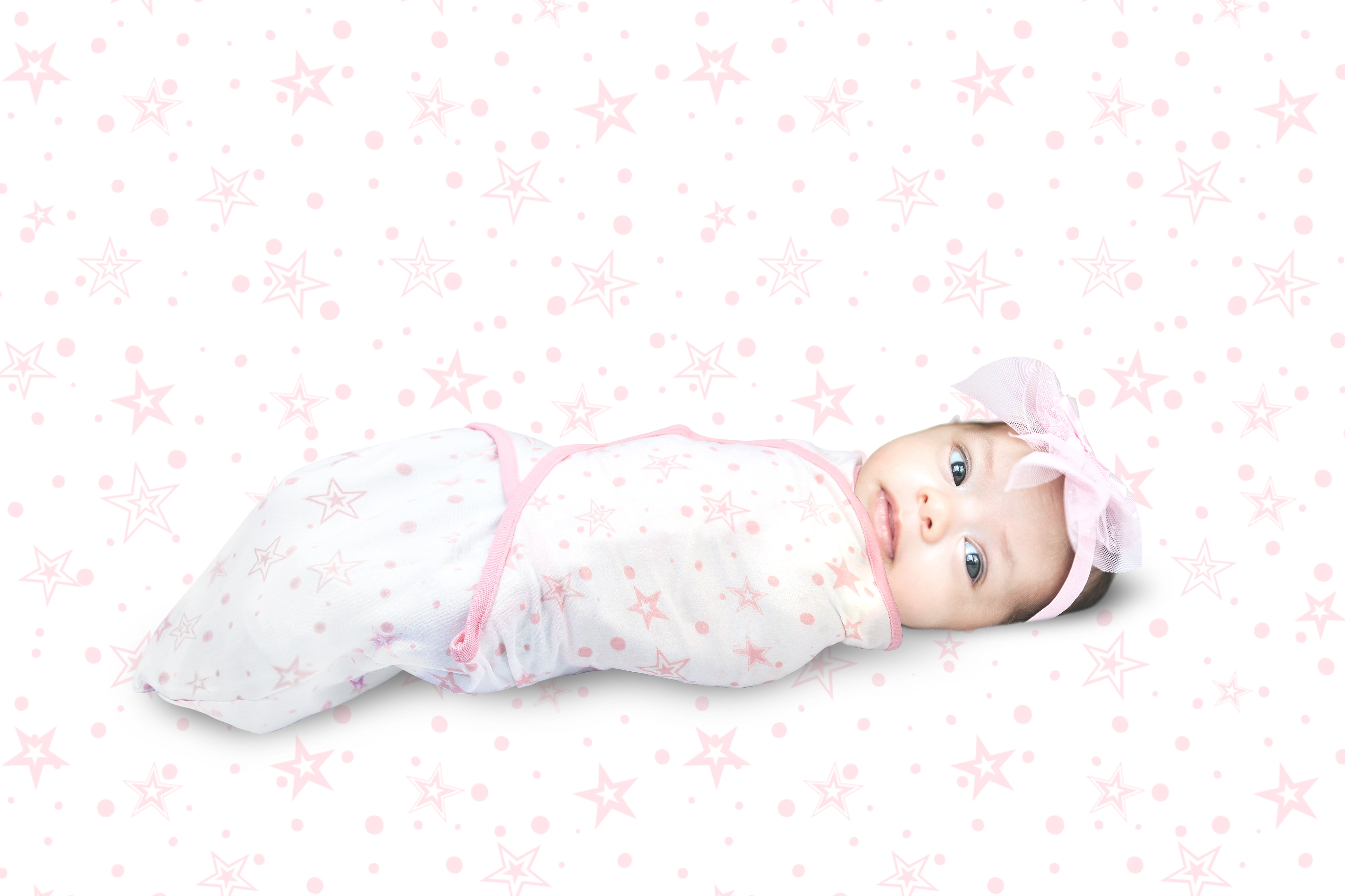 Bublo Baby Swaddles for Newborns 0–3 Months, Organic Cotton Baby Swaddle Blanket, Infant Swaddle Sack, Baby Swaddles 0–3 Months, Newborn Sleep Sacks, Baby Blanket Sleep Sack for Baby Boys & Girls