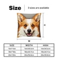 thumbnail image 5 of Pixel Dog Pillow Covers Set of 2 with Unique Patterns - Available in 16x16, 18x18, and 20x20 Inches for Various Occasions - Pillow Inserts Included, 5 of 6