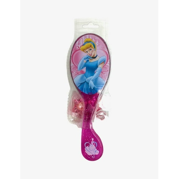 Purple Disney Cinderella Hair Brush And Hair Band 2pc Set