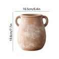 thumbnail image 4 of Bowayaoa Ceramic Vase, Minimalist Modern Home Decor, Decorative Object - Centerpiece, Coffee Table, Living Room, Bookshelf, Office, Entryway, Console, Wedding, Flowers, 4 of 7