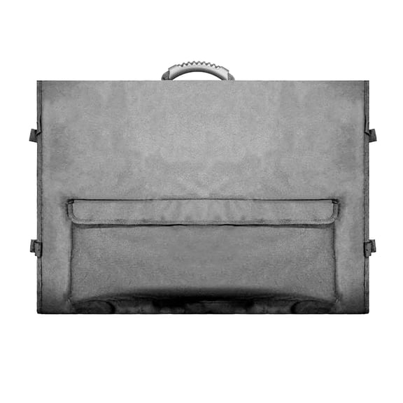 Rollbacks & More Monitor Carrying Case Computer Bag with Pockets Adjustable Travel for 24-27In Desktop Monitor,A
