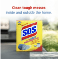 thumbnail image 2 of S.O.S Steel Wool Dish Scrubber Pads, 10 Pack (3 PACK), 2 of 6