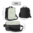 thumbnail image 2 of Disketp Daisies Flowers Bolsa Térmica Estampada para Almuerzo, Lonchera para Hombres y Mujeres Adultos, 2 of 7