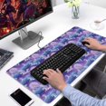thumbnail image 2 of Long Mouse Pads for Desk,Purple Cartoon Pegasus Moon Pattern Desk Mats on Top Of Desks, Desk Mouse Pad Extra Large with 3mm Non-Slip Base and Stitched Edge for Gaming,Office,Work,Home 31.5"x15.7", 2 of 6