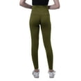 thumbnail image 5 of Moomaya High Waisted Yoga Pants For Women Corset Style Trendy Workout Leggings-UM, 5 of 7