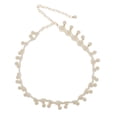thumbnail image 2 of Cadena de Cuerpo de Cruz Delgada Cadena de cinturo de Aleación para Mujer de Diy para , Suelta o Suéter Salvador Cinturón de cadena de cintura de perlas, 2 of 10