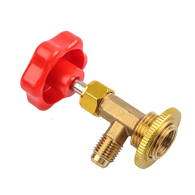 Válvula de perforación para lata de refrigerante, válvula de carga de aire acondicionado de coche, válvula abierta para refrigerador de aire acondicionado doméstico (11mm Banban LingWen 8390613726858