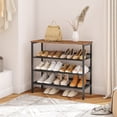 thumbnail image 2 of HOOBRO 4-Tier Shoe Shelf Shoe Rack Storage Entryway Living Room Hallway BF14XJ01, 2 of 7