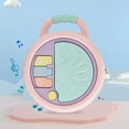 thumbnail image 1 of Aodebiao Electronic Hand Clap Drum Toy with Light & Music Early Learning Sensory Play Interactive Fun Developmental Grasp Training Plastic Percussion Instrument for Toddlers Birthday Gift, 1 of 7