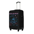 thumbnail image 2 of PAYOHTO Highly Elastic Spandex Suitcase Cover Luggage Cover X-Large Fits 29 to 32 Inch Skull Smoking, 2 of 8