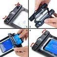 thumbnail image 7 of Waterproof Phone Pouch, [Floating] Tekcoo IPX8 Phone Pouch Dry Bag for Galaxy Note 8 9 10 20/S20 Ultra/S20+/A71/A11/A21/A20/A30/A51/A01/A10E & Reflective Armband, 7 of 7