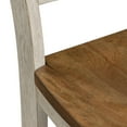 thumbnail image 5 of Farmhouse Reimagined White Ladder Back Side Chair (RTA)-Set of 2, 5 of 8