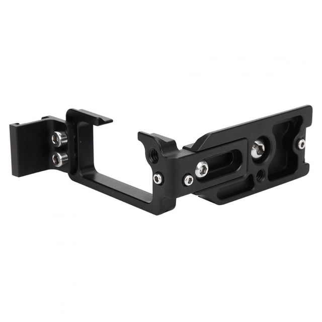 Camera Hand Grip, Stretchable Split Type Quick Release L Plate With Hot Shoe Mount For -RP