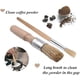 thumbnail image 5 of Set of 4 Espresso Machine Cleaning Brushes Wooden Handle Natural, 5 of 5