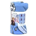 Disney Frozen Throw Blanket Anna Elsa Olaf 45" x 60"