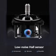thumbnail image 4 of 2 Estabilizadores Hall AG02 CNC, Joystick Hall Metálico Bidireccional Ajustable para Control Remoto TX16S MKII/TX15/BOXER, Dorados., 4 of 5