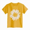 thumbnail image 4 of HCNTES Toddler Girls T-Shirts Short Sleeve Shirt for Girls 0-24 Months 2t 3t 4t 5t 6t 7t Cotton Tees Kids Tshirts Clothes Summer Tops, 4 of 4