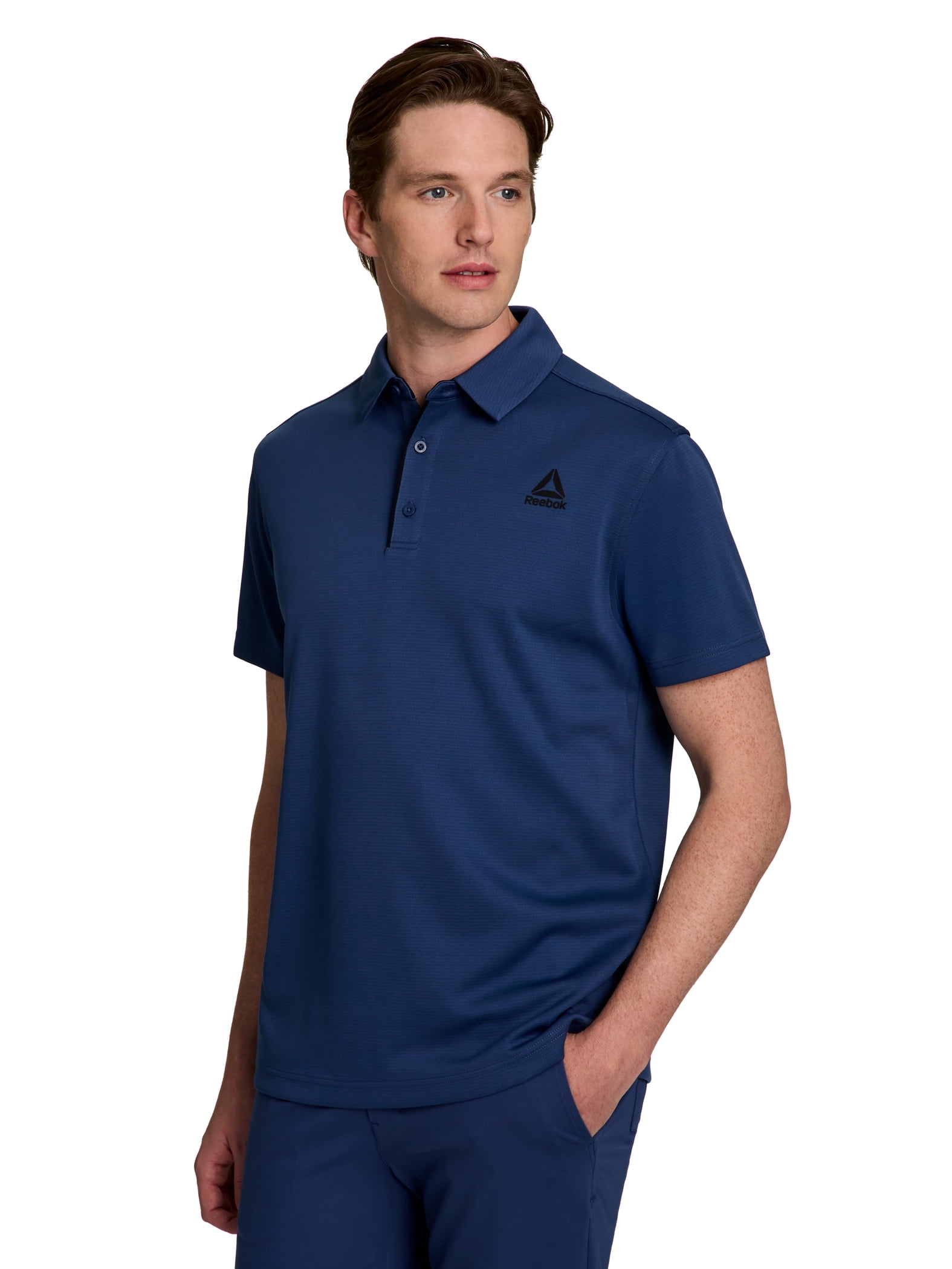 Reebok Men's and Big Men's Performance Polo Shirt, Sizes XS-5XL