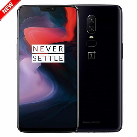 New OnePlus 6 64GB A6000 Dual SIM GSM Factory Unlocked 4G LTE 6.28