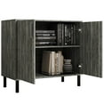 thumbnail image 2 of Castle Place Mid-century Sideboard Buffet Cabinet, Dark Grey, 2 of 9
