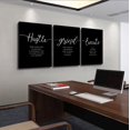 thumbnail image 2 of Lienzo para pared con diseño de Ephany, decoración de oficina, Hustle Quotes Grind, 2 of 9