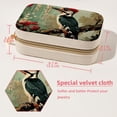 thumbnail image 5 of Birds Velvet Portable Bracelet Holder with Removable Compartment - Storage Box, Jewelry Box, and Jewelry Stand - Gift, 5 of 7