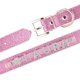 thumbnail image 5 of Personalized Dog Collar Leather Rhinestone Bling Charms Custom Pet Dogs Cat Name ShopWise Round, 5 of 11
