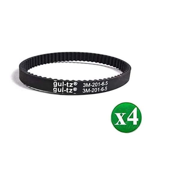 Replacement Part For Hoover 4Pk Vacuum Geared Belt For Fits UH70400,UH70405,Windtunnel Air Models # 562535001