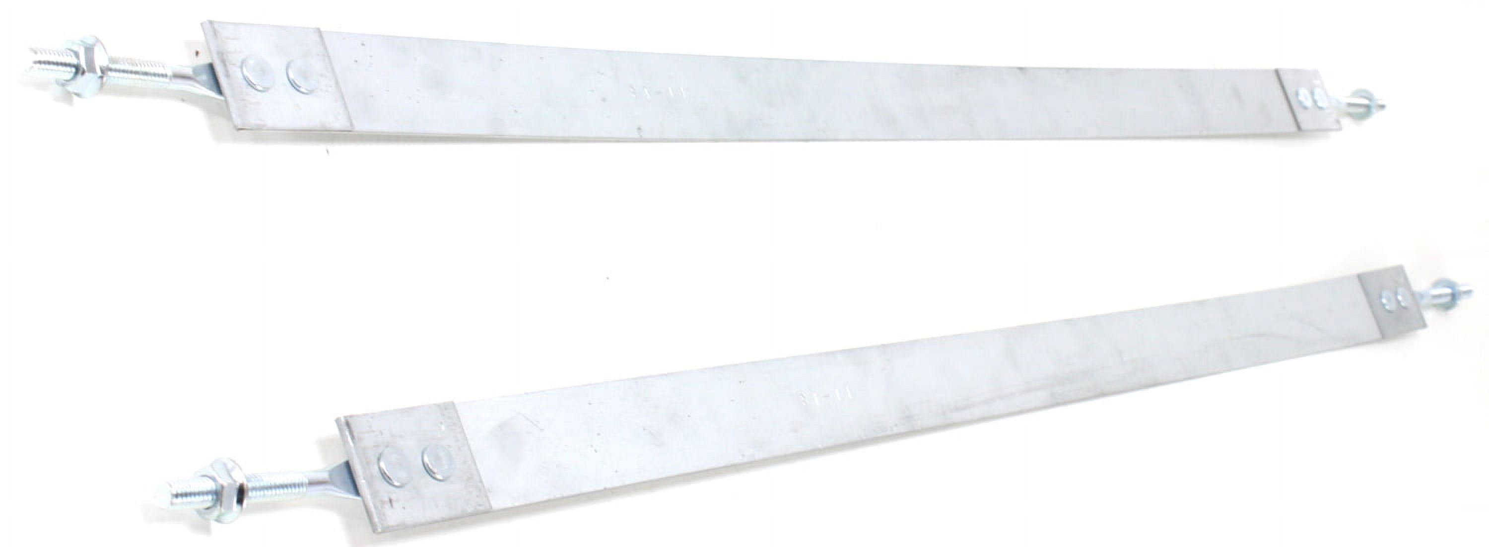 Fuel Tank Strap Compatible With 1973-1974, 1987-1991 Chevrolet Blazer 1973-1986 C10 Suburban 8Cyl 6Cyl 5.0L 4.1L 5.7L 4.8L 7.4L 6.2L Set of 2