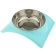 thumbnail image 1 of Comedero para Perros de material acero Inoxidable Alimentador para Mascotas Alimentador de Riego Suministro de Agua para Perros Alimentos Azul Yinane Comedero para mascotas, 1 of 8