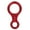 Red, variant on Outdoor Recreation Abseiling Gear 35kN Heavy Duty Descender for Mountaineering