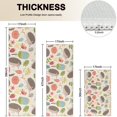 thumbnail image 4 of Cute Hedgehog Pattern with Pioneer Flower Kitchen Rugs Sets Of 3,Kitchen Runner Rugs Non Skid Washable,Decorative Kitchen Floor Mats for Kitchen,Sink,Laundry,17"x30"+ 17"x47" + 17"x59", 4 of 6