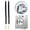 B, variant on Flexible Nylon Dryer Vent Lint Cleaner Brush, Multi Purpose Bendable Cleaning Tool