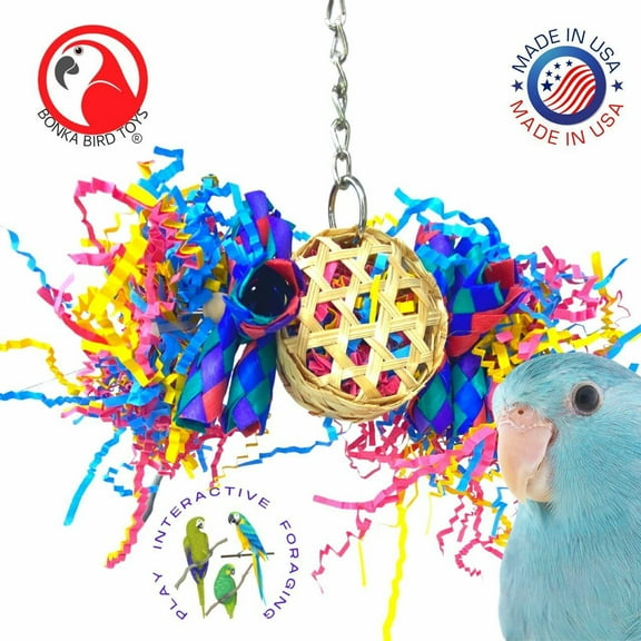 Bonka Bird Toys Round Baskets (Small)